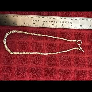 Heavy chain Byzantine necklace